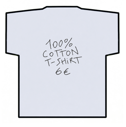 100% COTTON T-SHIRT...