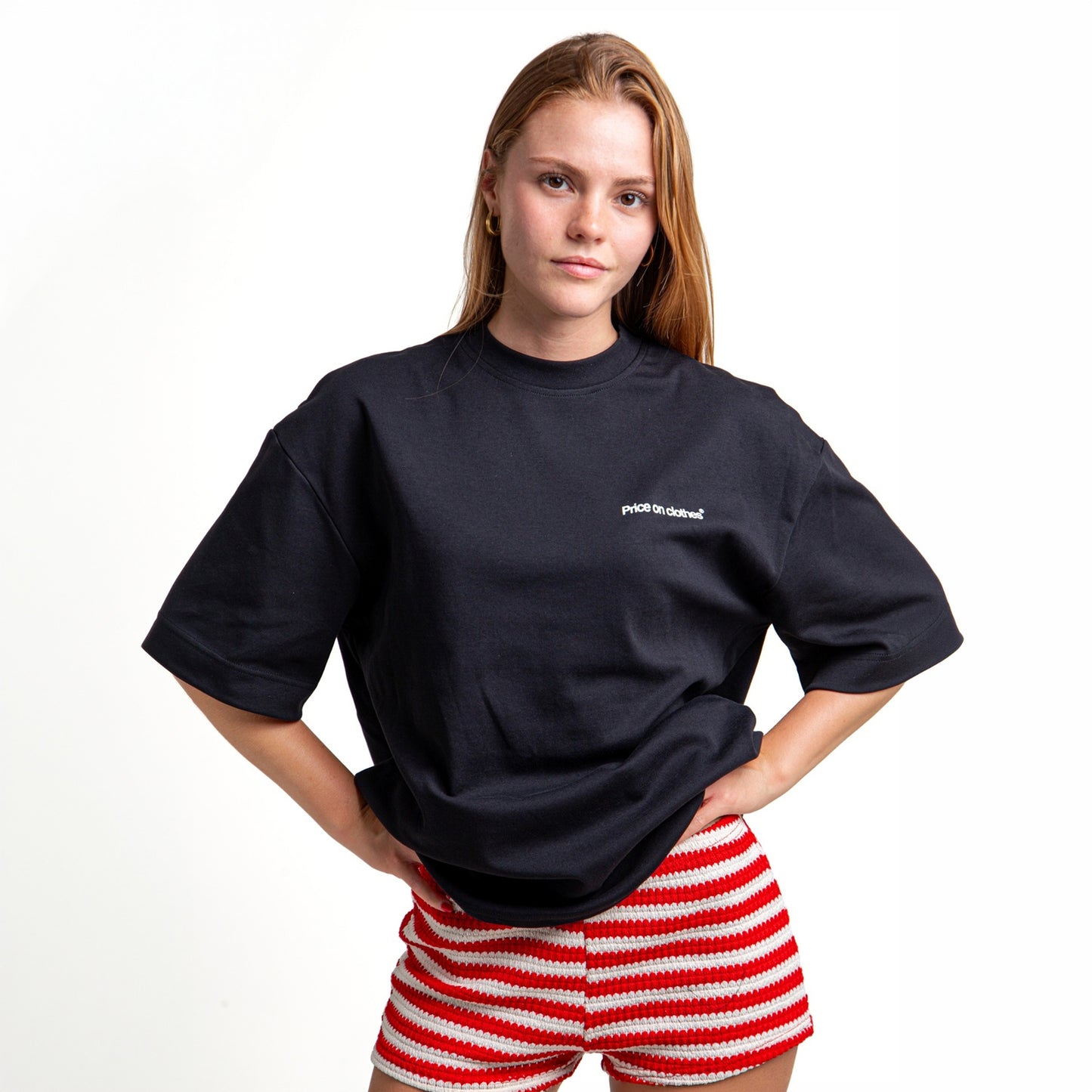 Flower Tee Black