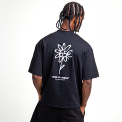 Flower Tee Black