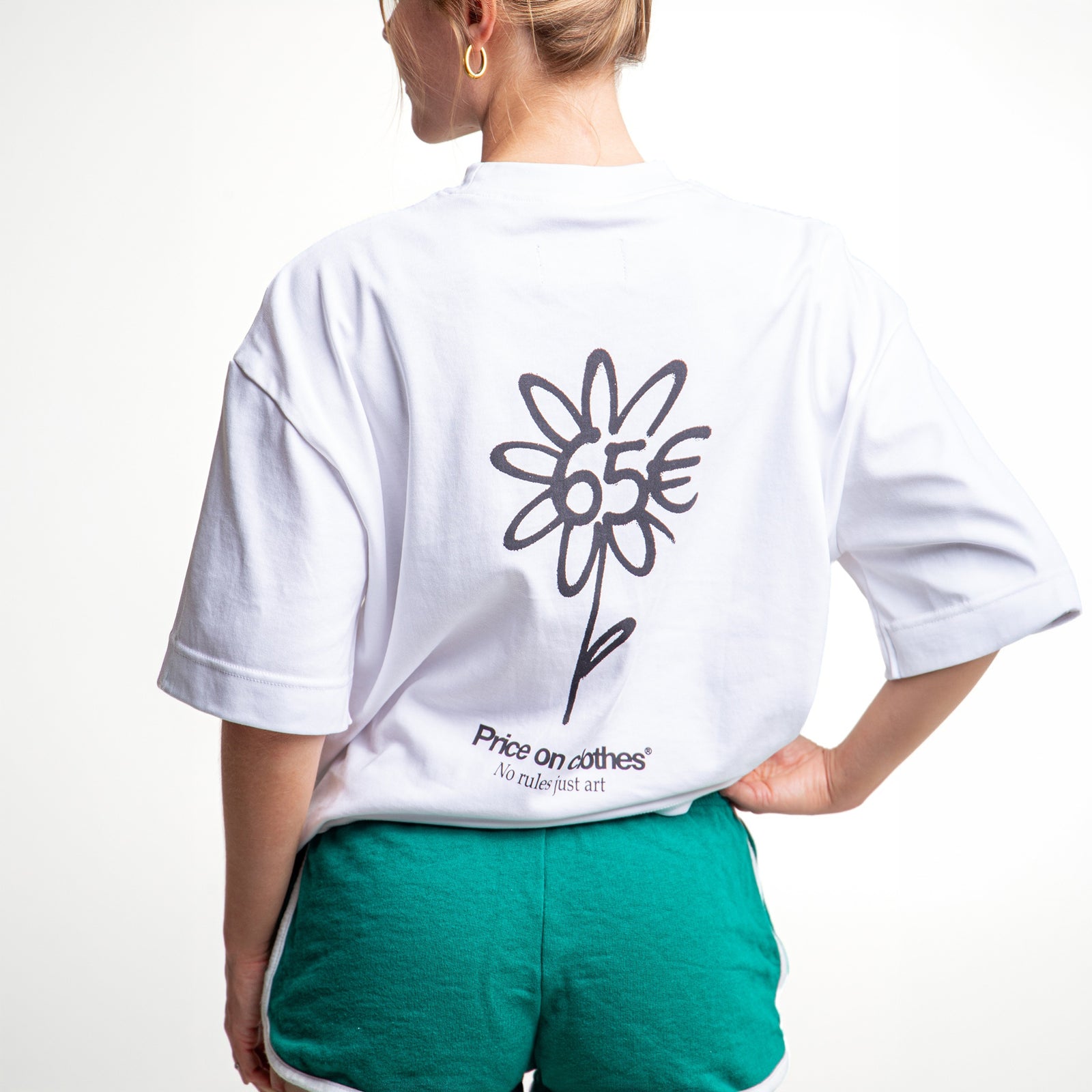 Flower Tee White
