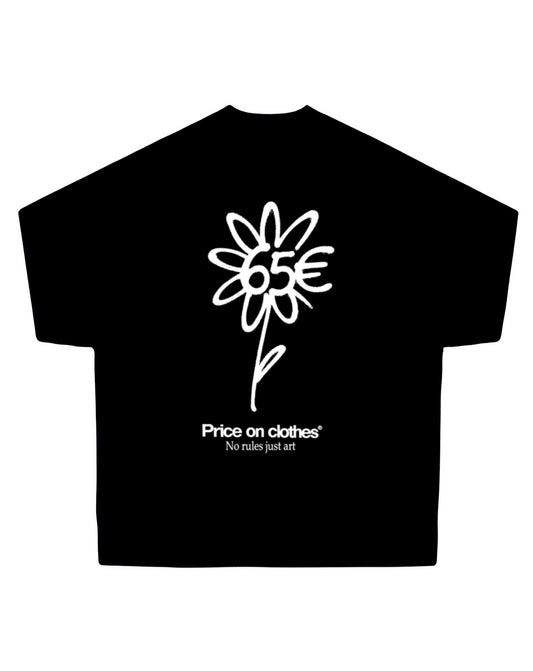 Flower Tee Black