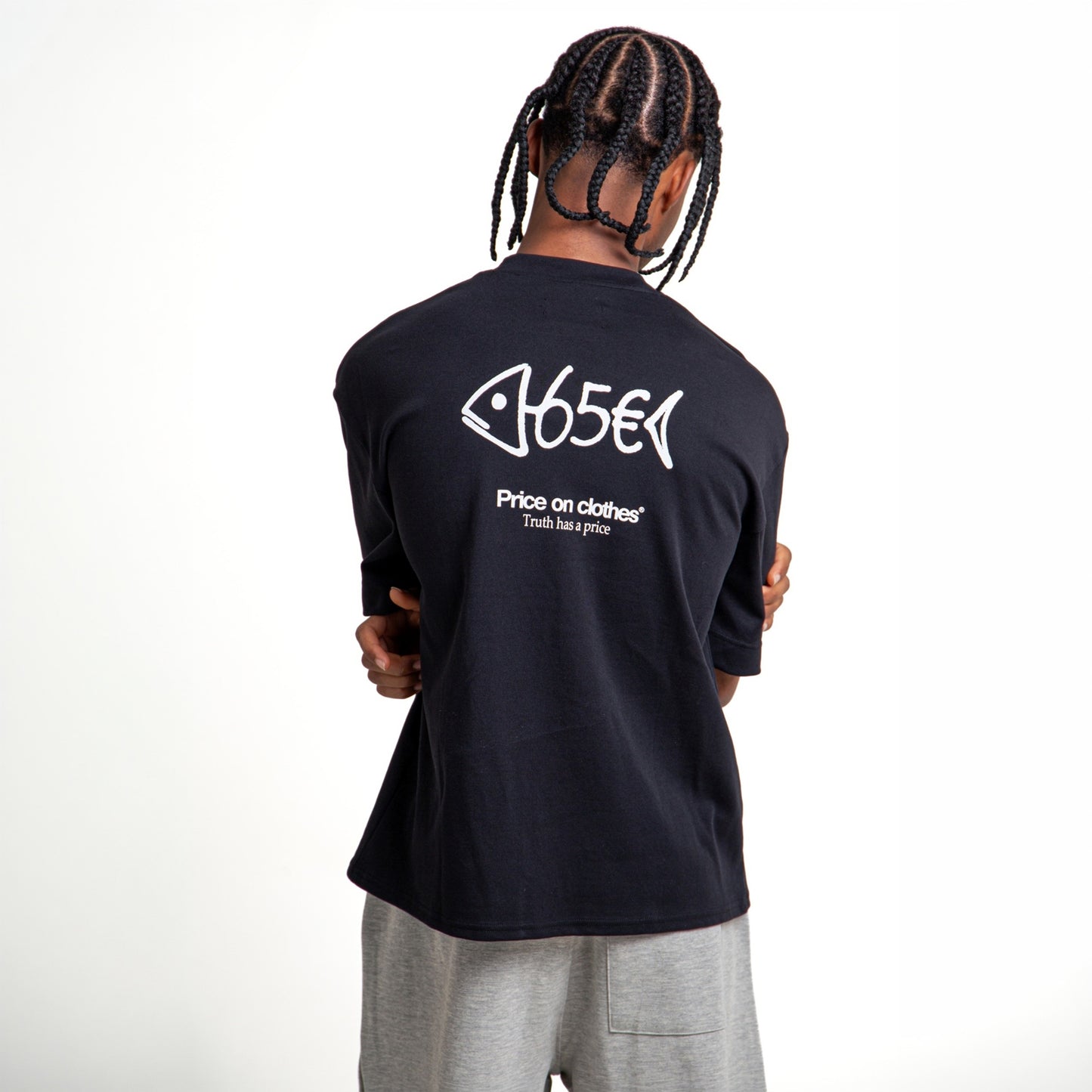 Fish Tee Black