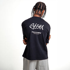 Fish Tee Black