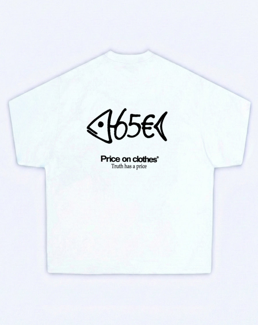 Fish Tee White