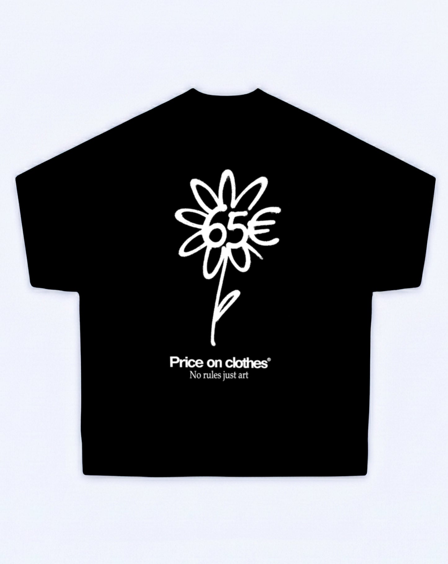 Flower Tee Black