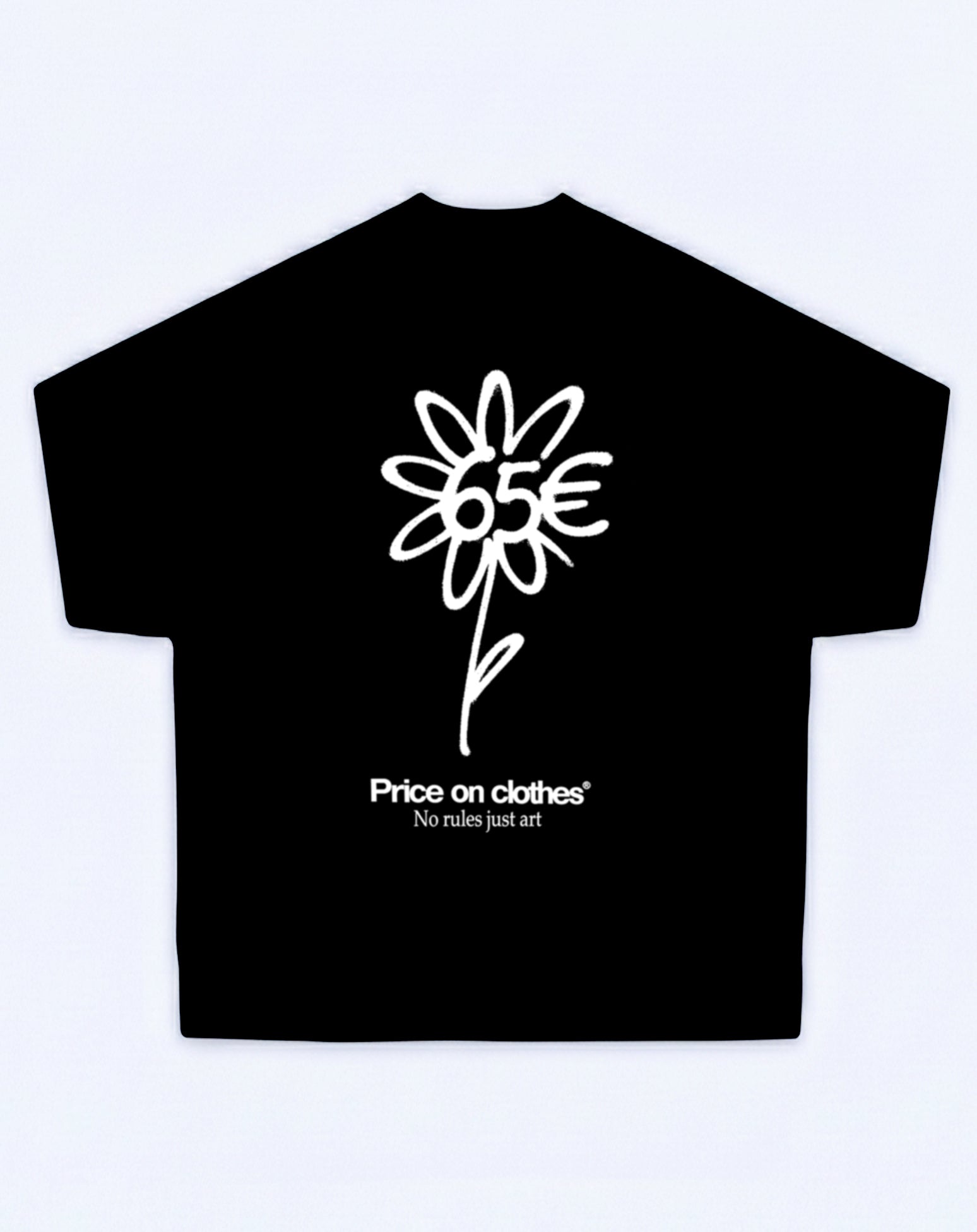 Flower Tee Black