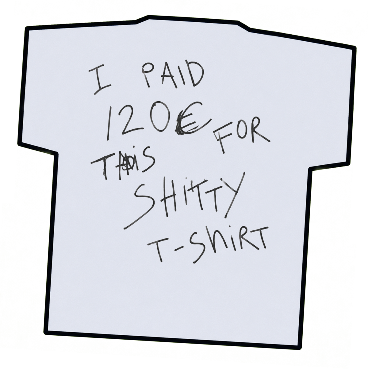 I PAID 120€...