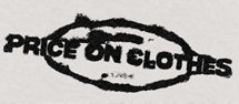 Price on Clothes